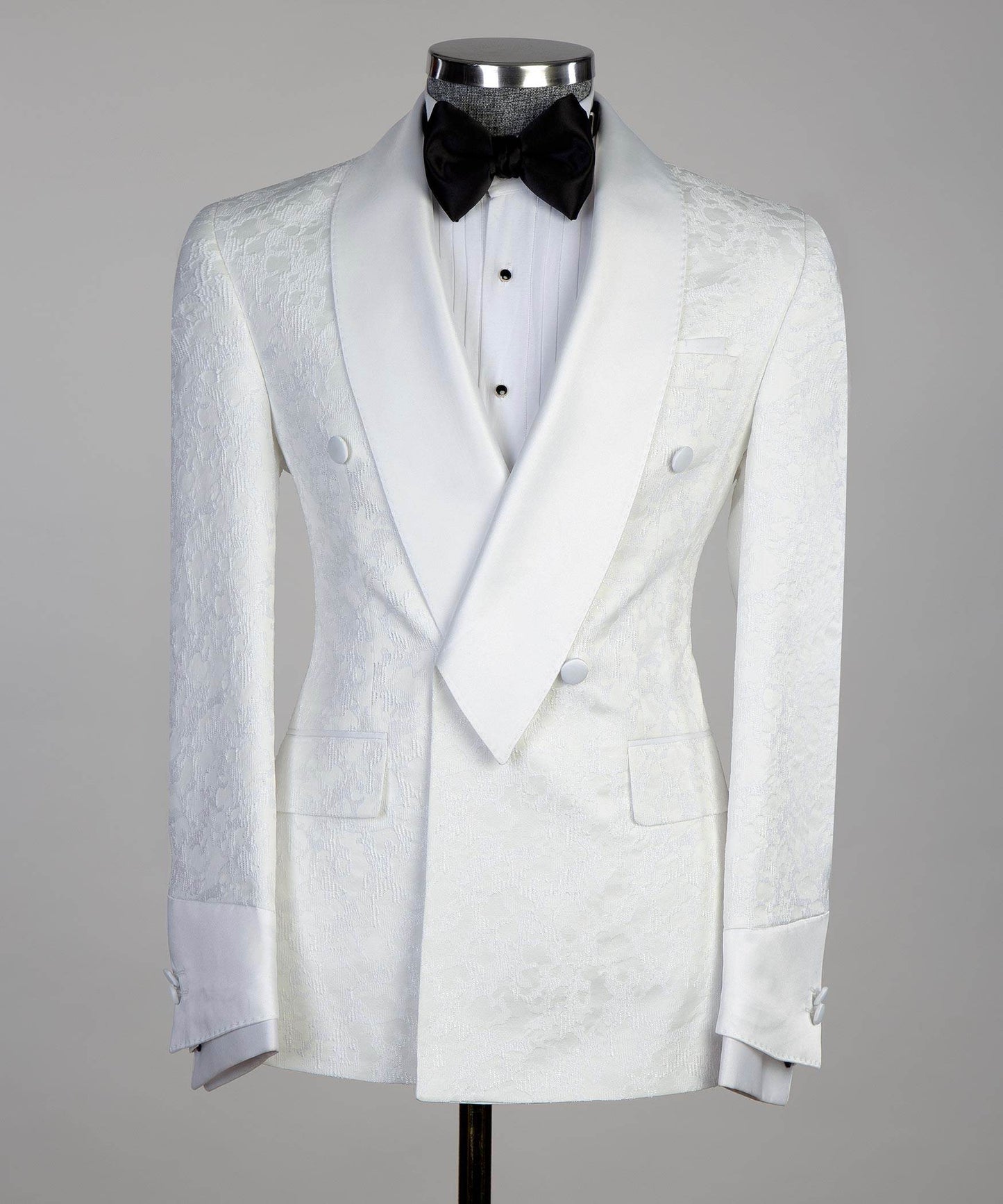 Belted White Tuxedo - SevendayShopping