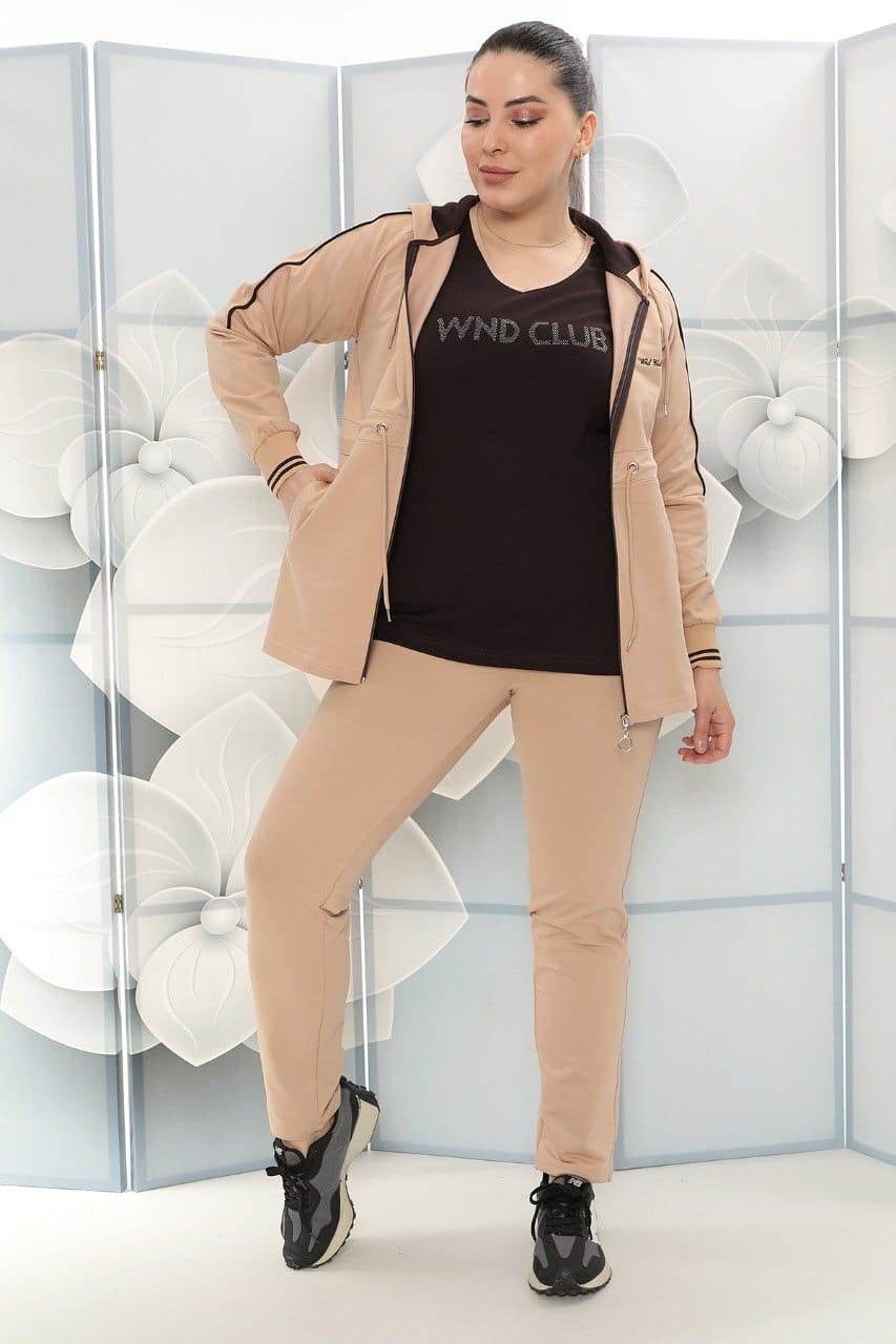 Women's 3-Piece Tracksuit Set - SevendayShopping