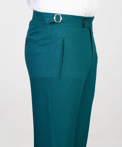 Men's 3 Piece Classic Green Suit