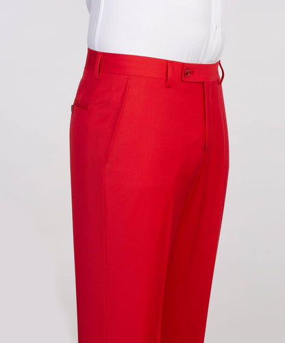 Men's 3 Piece Red Tuxedo Suit