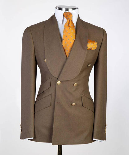 Men's Suit 2 Piece Suit Double Breasted
