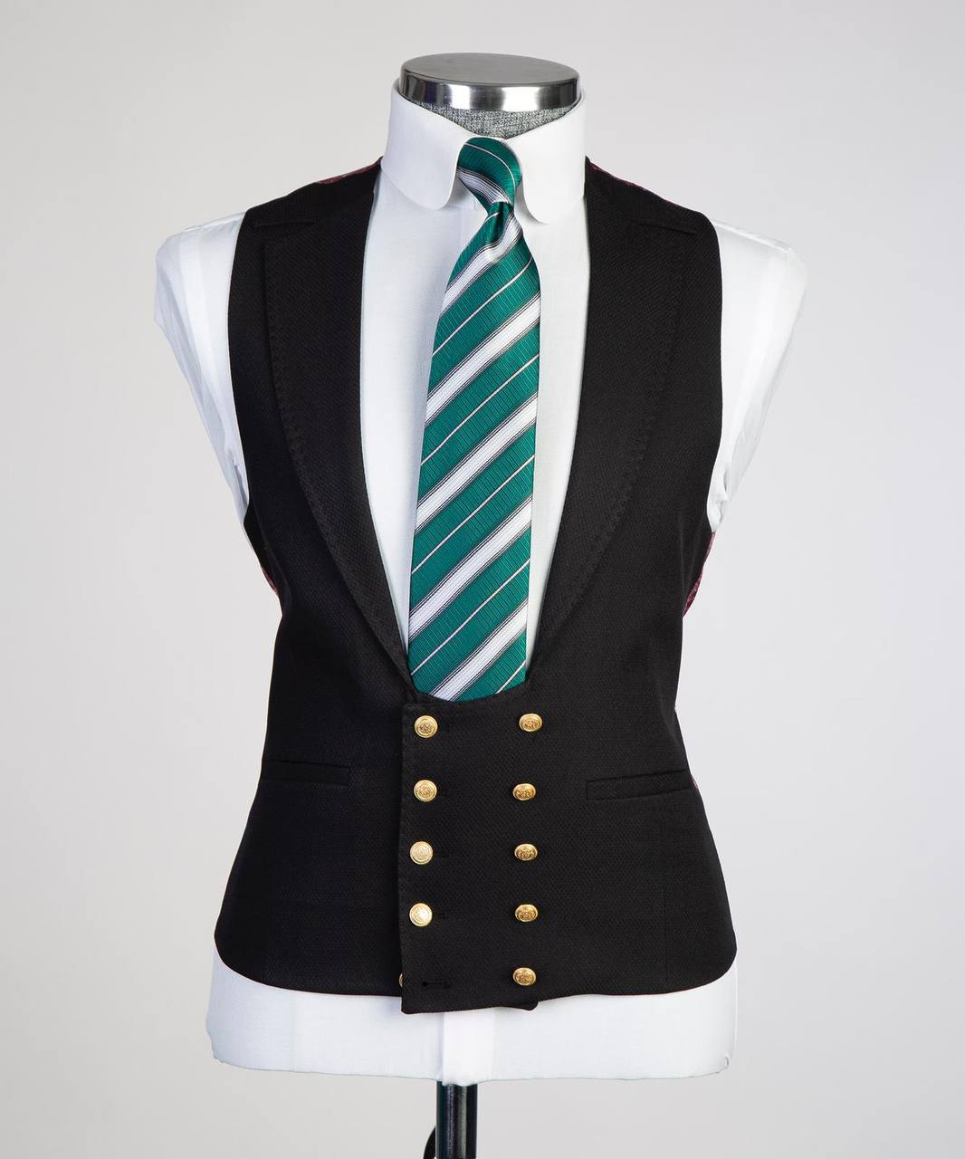 Men's Classic Suit -3 Piece Set -Black