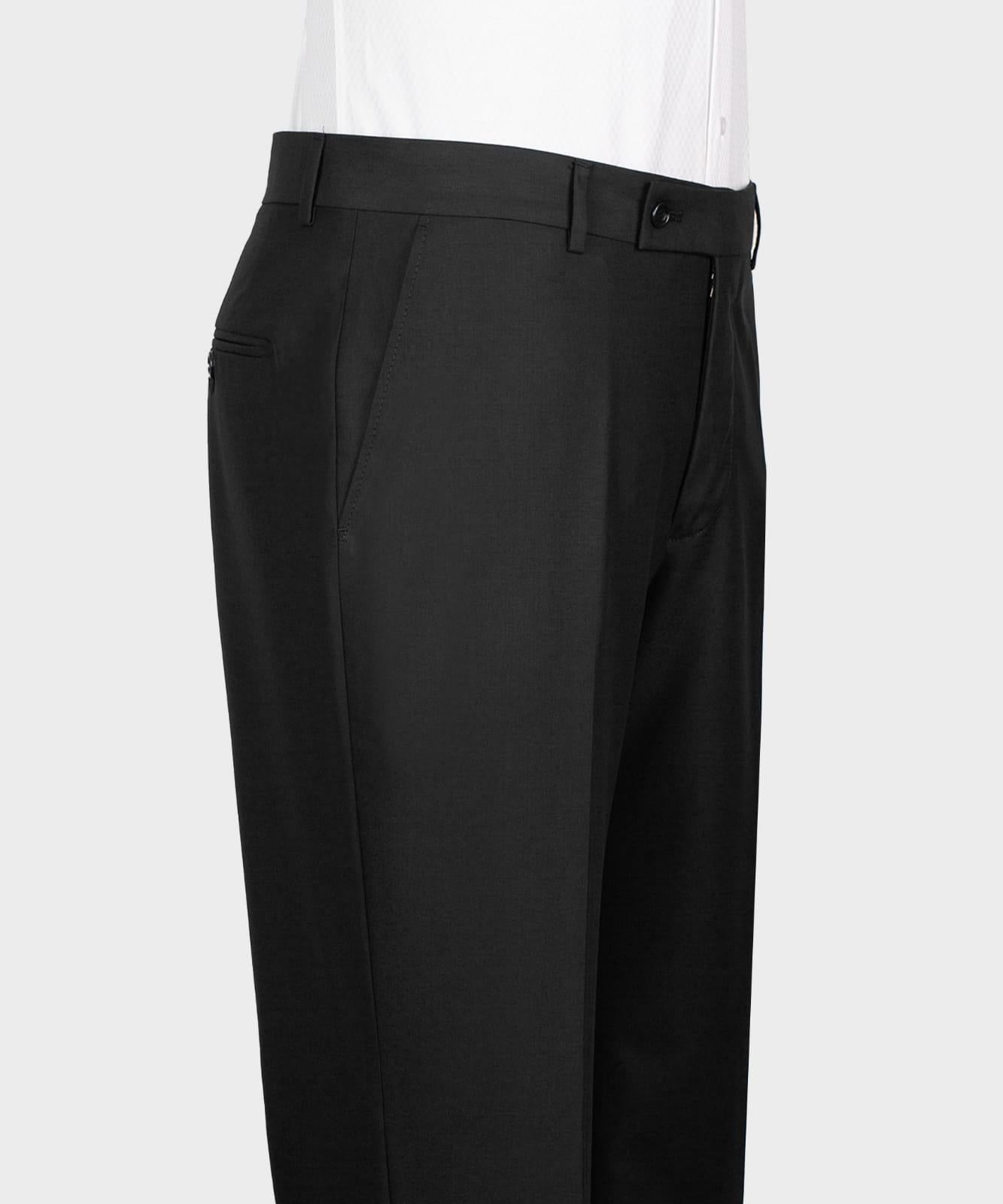 Men's Black Suit -2 Piece Double Breasted