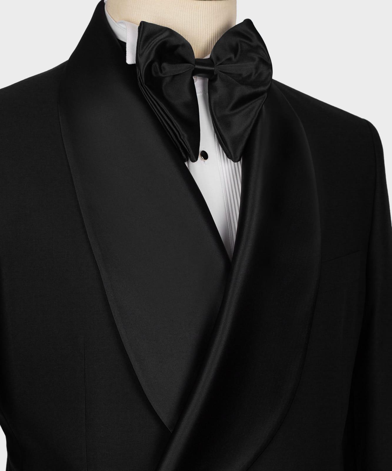 Men's Black Suit -2 Piece Double Breasted