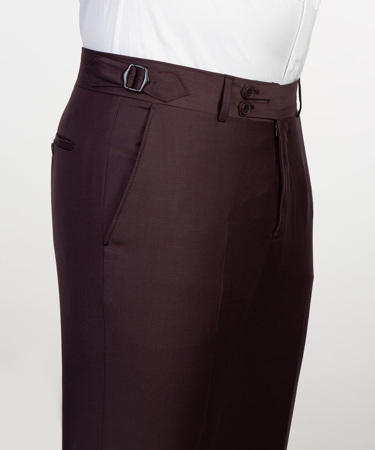 Men's 2 Piece Double Breasted Purple Brown Tuxedo Suit Shawl Lapel