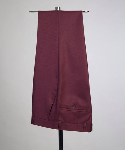 Men's Classic Suit -3 Piece Set -Burgundy