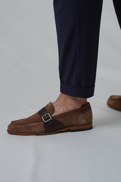 brown suede leather mens shoes