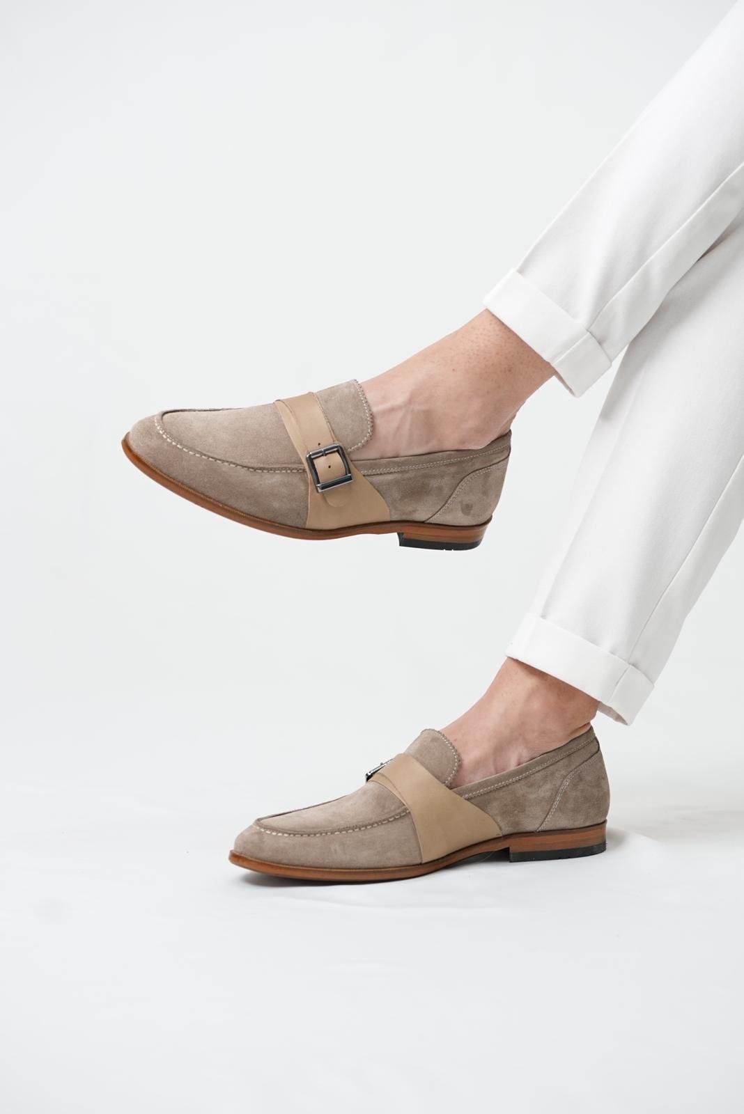 beige loafer shoes for men made in turkey