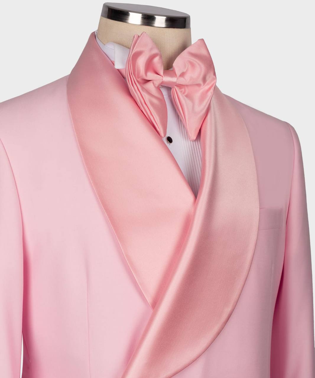 Men's Suit -2 Piece Double Breasted -Pink