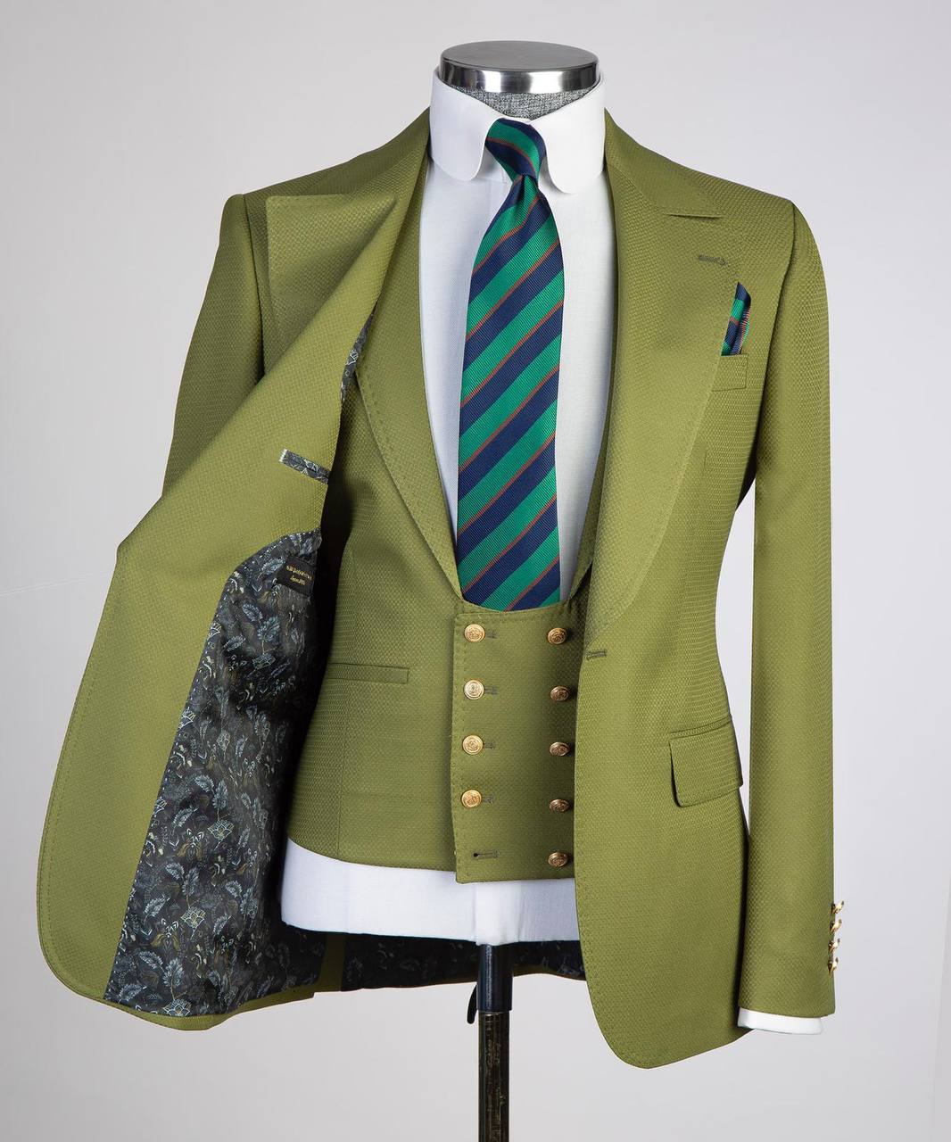 green suit set_3 piece_london