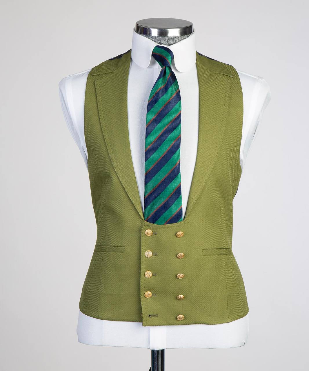 Men's Classic Suit -3 Piece Set -Green