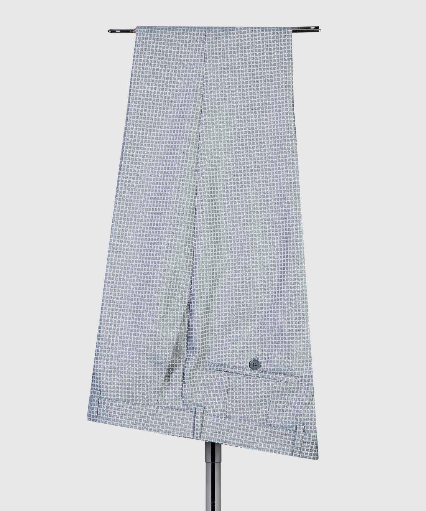 Men's 2 Piece Double Breasted Tuxedo Suit Grey/Black