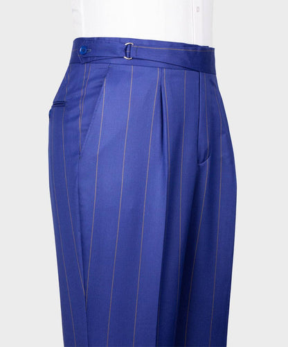 Men's Suit -2 Piece Double Breasted Stripy