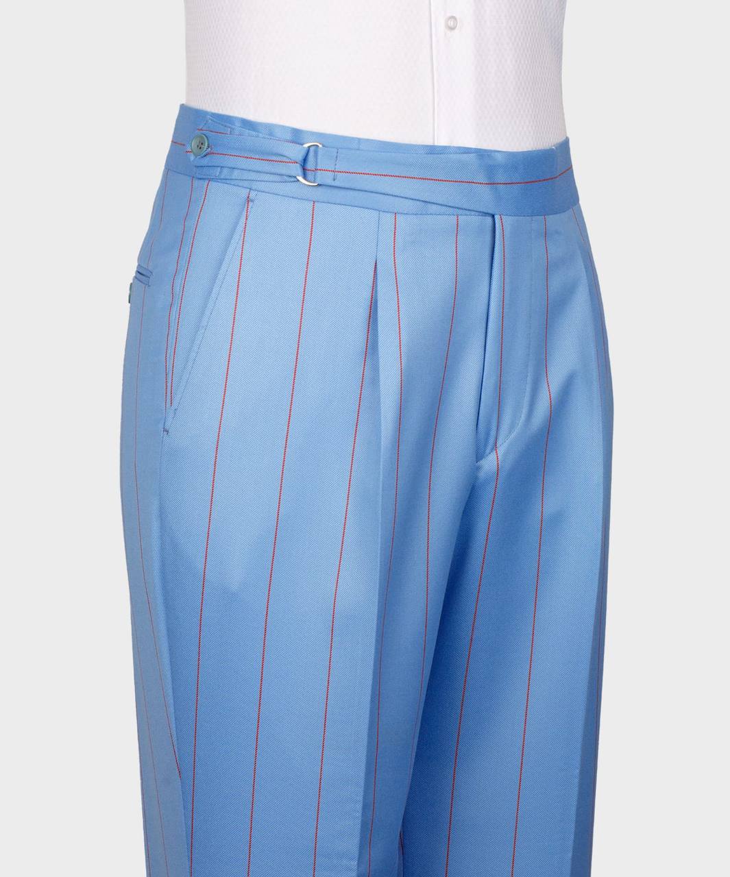 Men's Suit -2 Piece Double Breasted Stripy