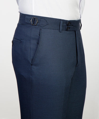 Men's 2 Piece Double Breasted Grey Blue Tuxedo Suit Shawl Lapel