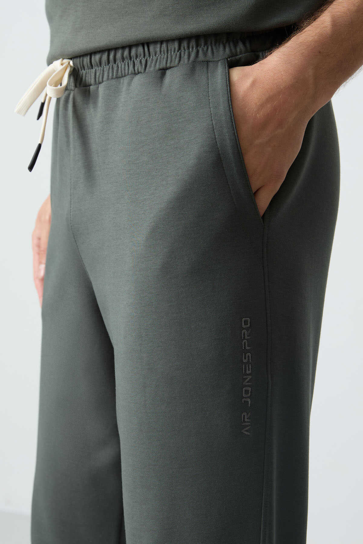 Men's-Green-Short Sleeve-Tracksuit Set