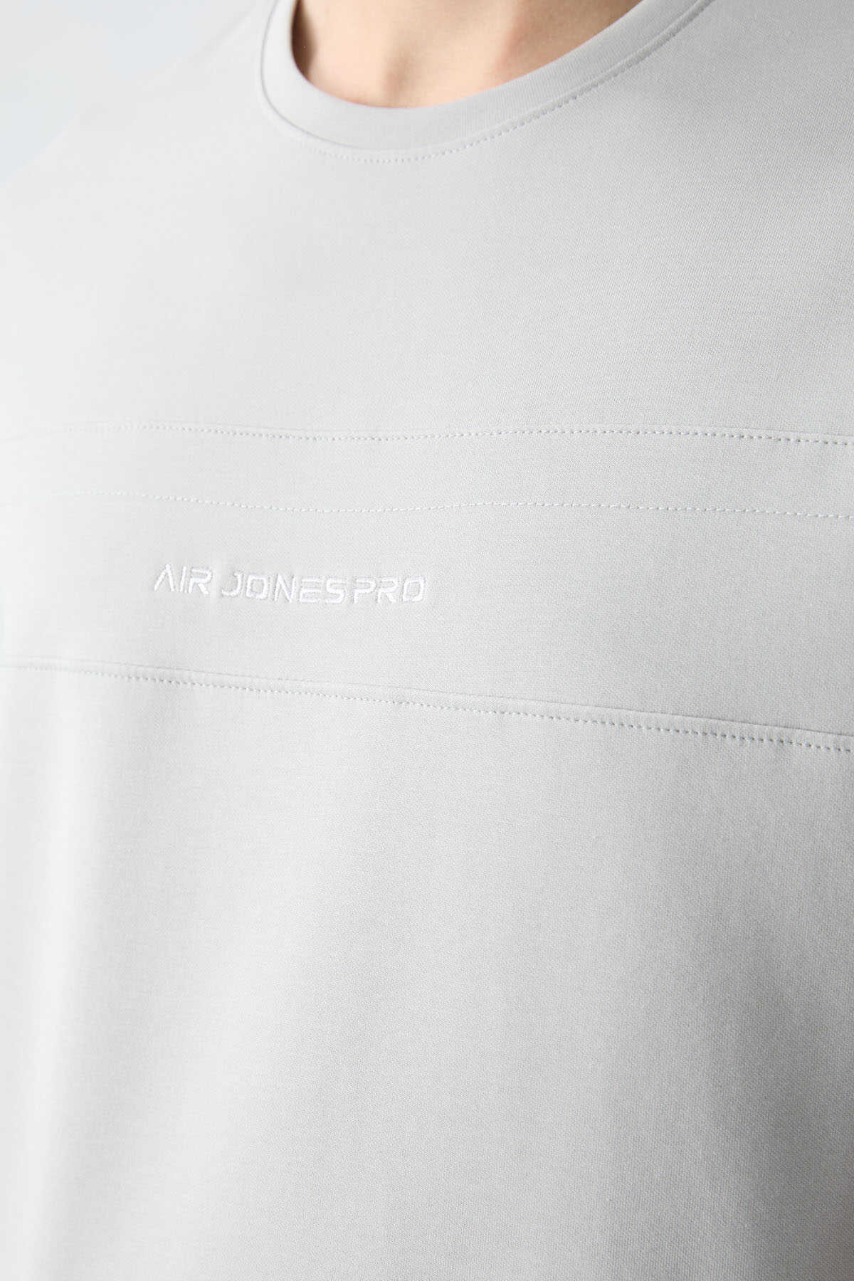 Men's-Grey-Short Sleeve-Tracksuit Set