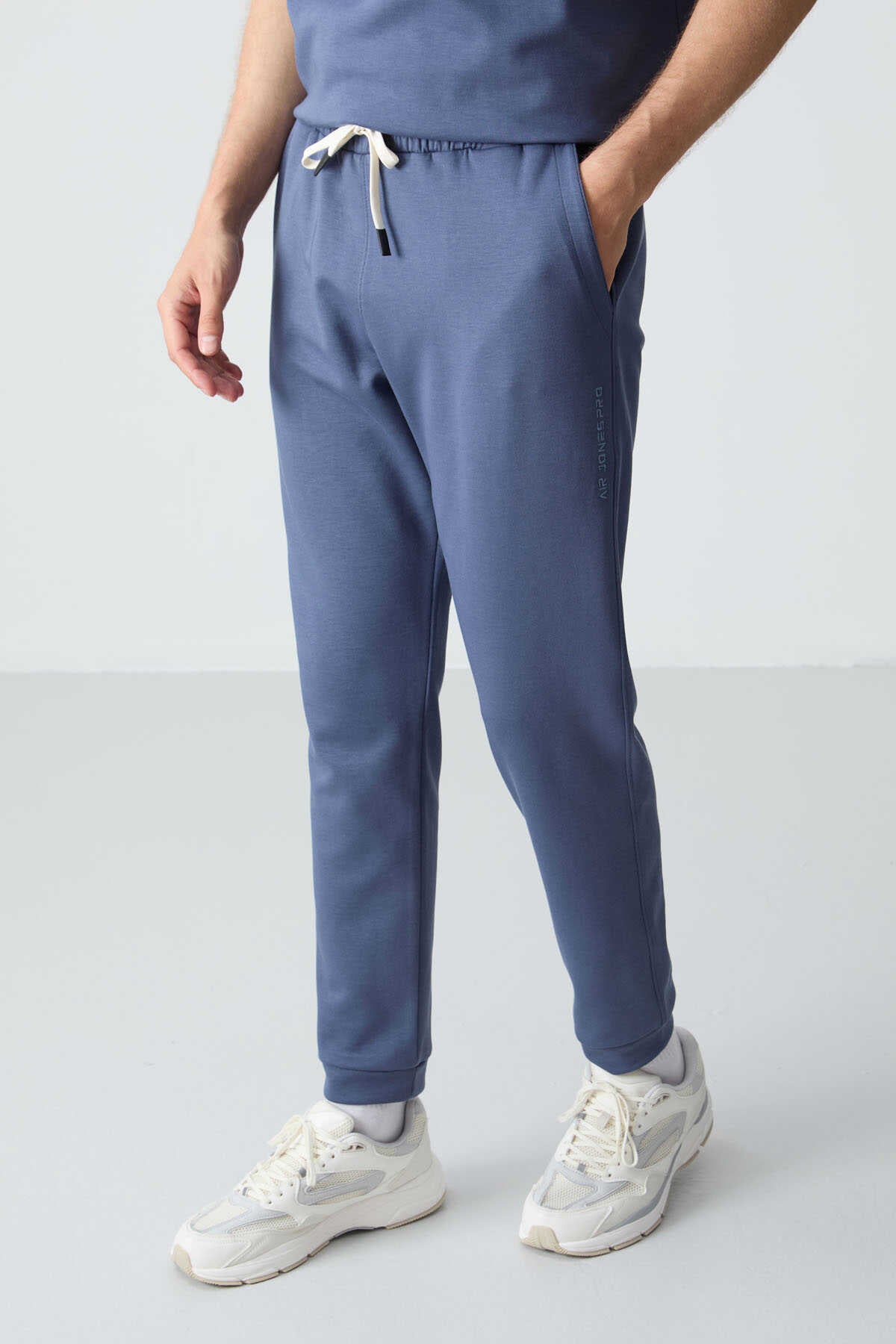 Men's-Petrol Blue-Short Sleeve-Tracksuit Set
